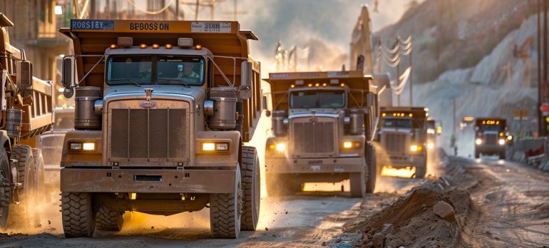 Le rôle essentiel des chauffeurs de camions bennes dans la réussite de vos projets de construction